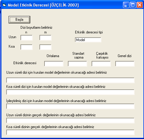 1 İyileştirmenin etkinliğinin daha iyi görülmesi için, k1 dönemine ait, AR1 modeli için kısa süreli diziden türetilmiş dizi, iyileştirilmiş dizi ve gerçek dizi değerleri 10 aylık bazda