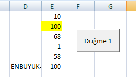 28 Soru:Farklı bir For next döngüsü ile range komutunu kullanılarak istenilen satır ve sütun adresi kullanılarak istenilen miktarda veri üretme Sub Sayfa3_Düğme1_Tıklat() ' for döngüsünün değişik