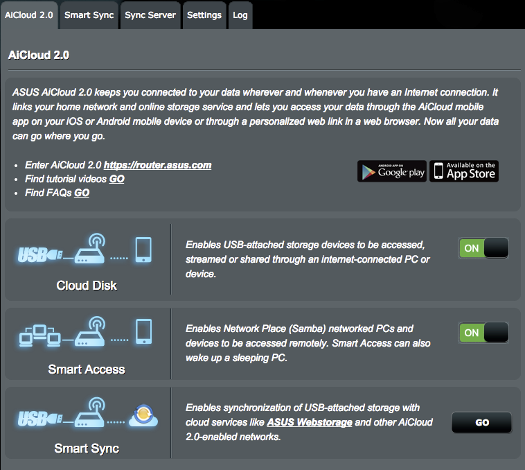 4.8 AiCloud 2.0'u Kullanma AiCloud 2.0, dosyalarınızı kaydetmenizi, eşitlemenizi, paylaşmanızı ve erişmenizi sağlayan bir bulut hizmeti uygulamasıdır. AiCloud'u kullanmak için: 1.