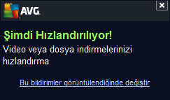 AVG Tavsiyesi özellikle aşağıdaki durumları izler: O anda açık web tarayıcılarının durumu.