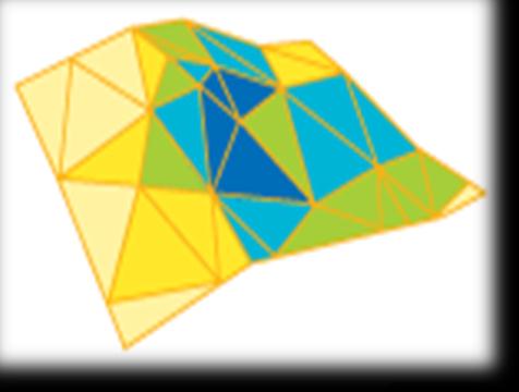 Yüzey Modellemesi Delaunay üçgenlemesi üçgenin üç noktasını içine alacak bir dairede başka noktanın