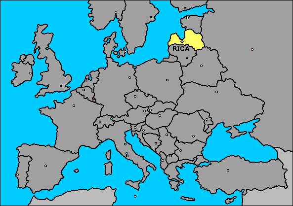 3 milyon Başkent: Riga (Nüfusun 0.