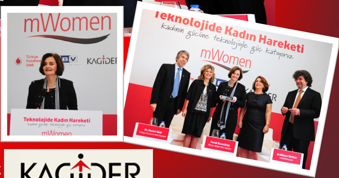 Teknolojide Kadın Hareketi Türkiye deki kadınlara iletişim teknolojilerini sunarak onların sosyal ve ekonomik hayata kazandırılması amacıyla KAGİDER ve TBV ile işbirliği içerisinde Teknoloji