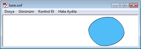 Bölüm 13 Flash İçeriğini Yayınlamak ve Dışa Aktarmak 111 Flash ta hazırlanan animasyonları, resimleri vb. Flash dışına aktararak değişik programlarda da kullanabilirsiniz.