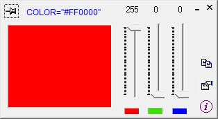 RGB (Red Green - Blue) Kavramı Red Green - Blue RGB-Mixer (Color Mixer) http://www.programming.de/download/rgbmixer.