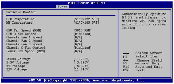 4.5.6 Hardware Monitor CPU Tem perature *xxxºc/xxxºf+ M B Tem perature *xxxºc/xxxºf+ Yerleşik donanım m onitörünün anakart ve işlem cisıcaklıklarınıbelirlem esinigörüntülem esini sağlar.