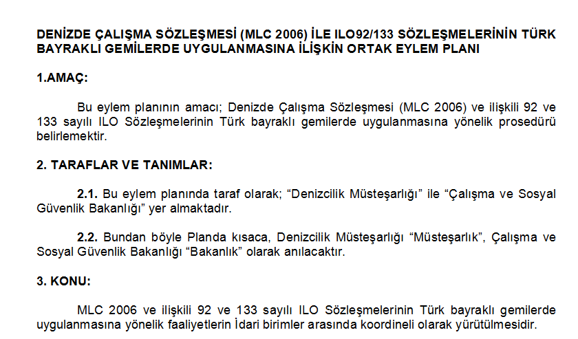 YÜRÜTÜLEN ÇALIġMALAR (1) Genel Müdürlüğümüzün koordinesinde 15 Aralık 2010 tarihinde Çalışma ve Sosyal Güvenlik Bakanlığı temsilcileri ile bir toplantı