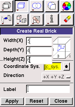 Şekil 2.6. Face Komutuyla Geometri oluşturma Model üzerinde istemediğimiz çizgileri silebilmek için FACE bölümünden DELETE FACES ( ) komutu kullanılır.