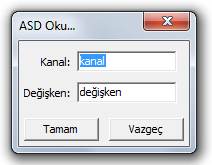 Şekil 58 Potansiyometre modülü ayarları ve potansiyometre modülü bloğu Potansiyometre modülü 10 bit çözünürlüğünde, diğer bir deyişle, 0-1023 değerleri arasında değer sağlayabilir.