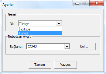 Dosya Menüsü Dosya menüsü ile çalışılan veya çalışılmak istenen dosya için seçimler yapılır. Dosya üzerinde çalışmak için Yeni veya kayıtlı dosyaya ulaşmak için Aç seçeneği kullanılır.