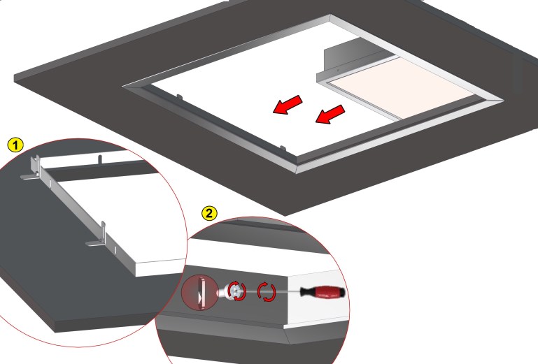 BLOOM IP65 ALÇIPAN MONTAJ KILAVUZU BLOOM IP 65 DRYWALL INSTALLATION GUIDE Voltaj / voltage: 220 240 VAC Frekans/Frequency 50-60 HZ Bu armatür ilgili standartlara uygun dizayn edilmiş ve üretilmiştir