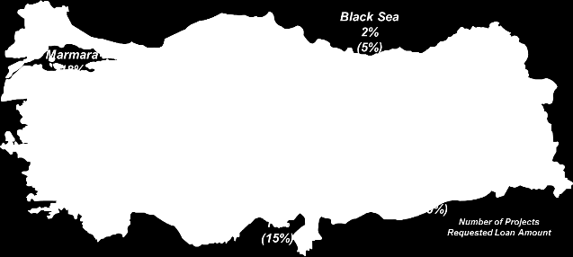 TurSEFF Başvuru Haritası