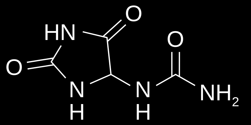 Allantoin Allantoin doğal bir bitkisel aktif hammaddedir. Symphytum officinale (eşek kulağı) köklerinden ve yapraklarından elde edilir.