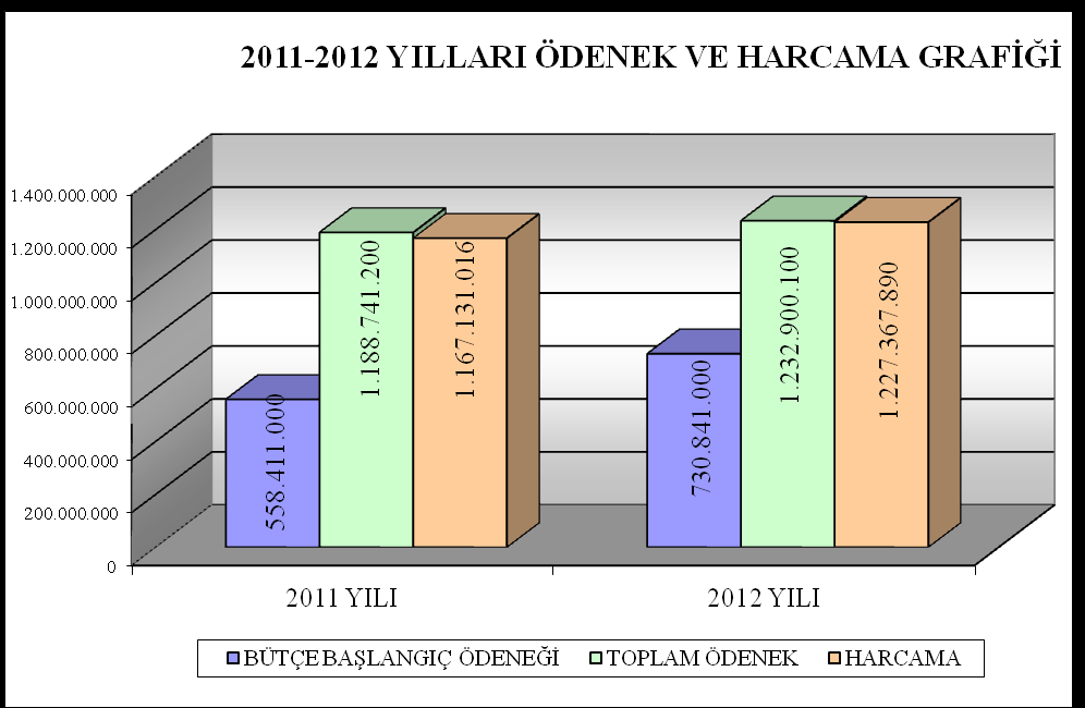 III. FAALİYETLERE İLİŞKİN BİLGİ VE DEĞERLENDİRMELER A- MALI BILGILER 1.