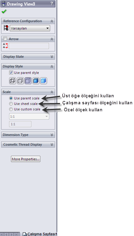 2.4.10.Ölçeklendirme Şekil 2.27:Ölçeklendirme Ölçeklendirme ile küçük parçalar büyültülerek anlaşılır hale getirilir.