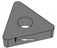 Y. Kayır ve ark. AISI 316Ti Paslanmaz Çeliğin Tornalanmasında Kesici a) b) R= mm, f= 0,1 mm rev -1-1 d) c) R= mm, f= 0,2 mm rev R= mm, f= mm rev -1 Şekil 5.