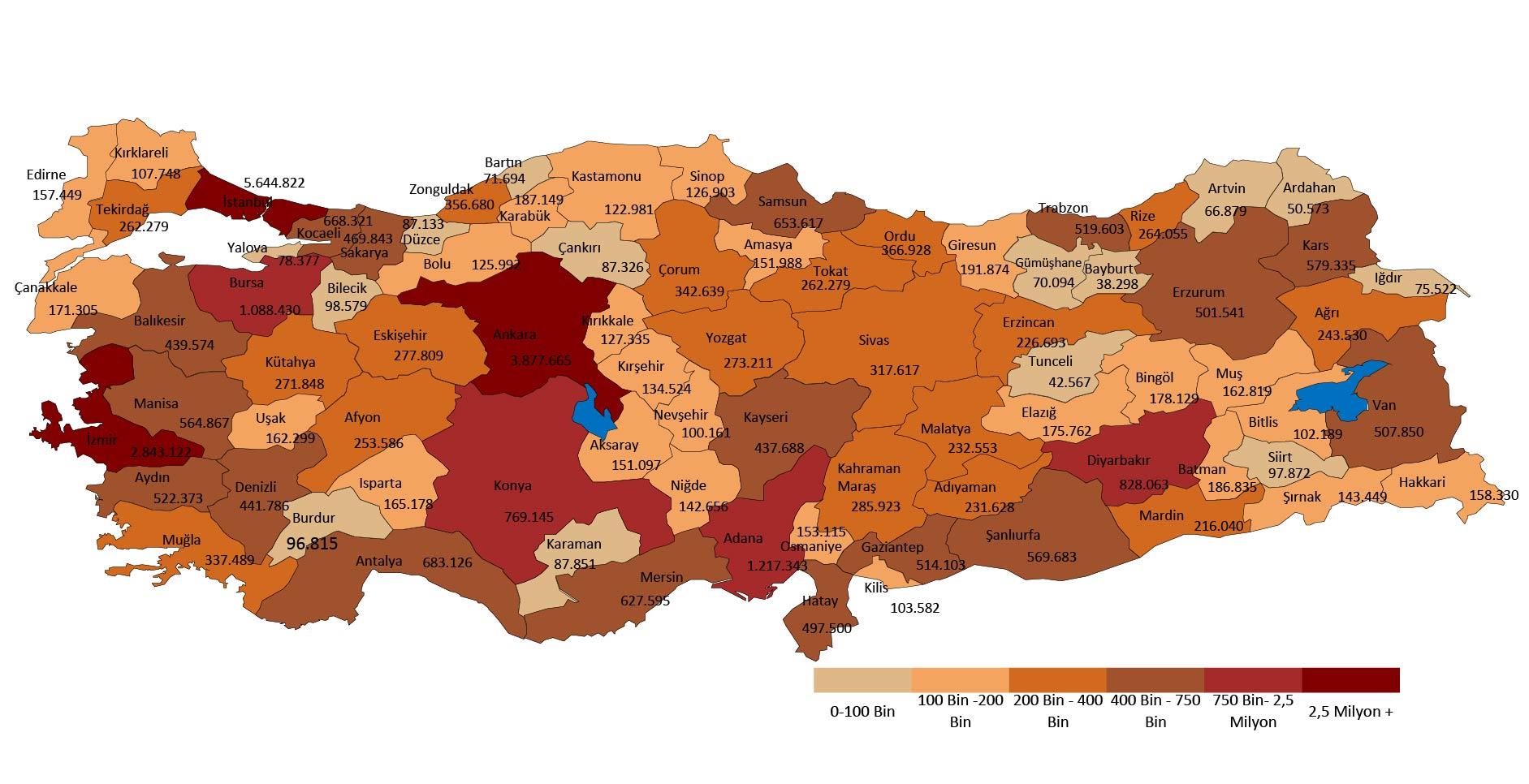 2013 YILI İLLERE GÖRE ATIK MİKTARI **TKHK ya bağlı sağlık tesislerinin toplam ürettiği tıbbi atık miktarı 2013 yılında toplam:35.294.196 kg olmuştur.