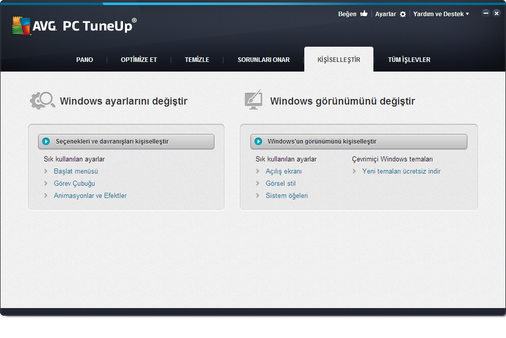 11. Kişiselleştirme Kişiselleştir kategorisini kullanarak, Windows'unuzun nasıl görüneceğini ve çalışacağını özel olarak yapılandırabilir ve böylece bilgisayarınızı kişiselleştirebilirsiniz.