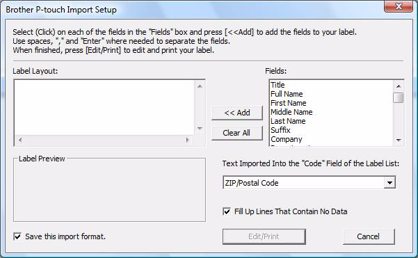 Microsoft Outlook Add-In işleviyle, Microsoft Outlook 'taki metni doğrudan bir etiket düzenine kopyalayabilirsiniz.