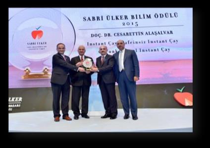 Sabri Ülker Bilim Ödülü Prof. Dr.