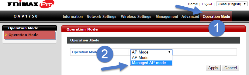 AP Kontrolörün IP adresini değiştirdiyseniz ya da ağ geçidiniz/yönlendiriciniz bir DHCP sunucusu kullanıyorsa, doğru IP adresini girdiğinizden emin olun. Ağ geçidi/yönlendirici ayarlarına bakın. 6.