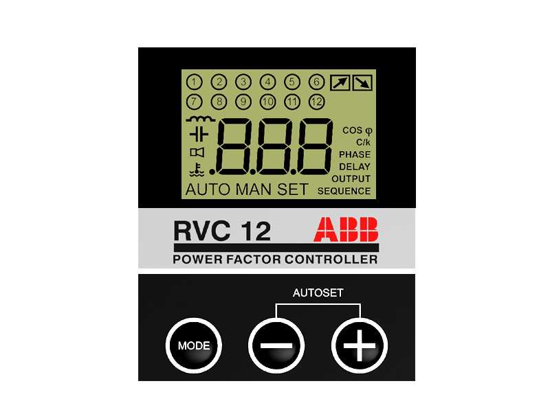 RVC : Reaktif GüçG Kontrol RölesiR Özellikler Otomatik uyarlama ile faz atlama C/k Otomatik tanımlama ile çıkış sayısı geçiş sırası İntegral, direkt ve dairesel anahtarlama sayısının azalması ara