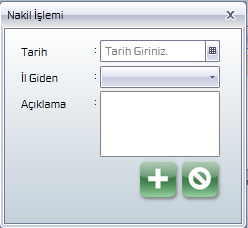 açılan bu menüde ilgili form verileri doldurulduktan sonra seçeneği ile vize işlemi tamamlanır.