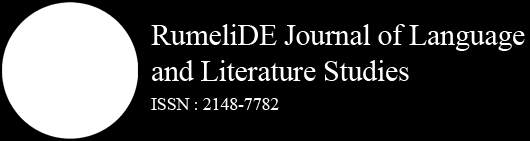 R u m e l i D E D i l v e E d e b i y a t A r a ş t ı r m a l a r ı D e r g i s i 2 0 1 5. 2 ( N i s a n ) / XI Dear Reader, EDITOR S NOTE The second issue of RumeliDE is published in April, 2015.