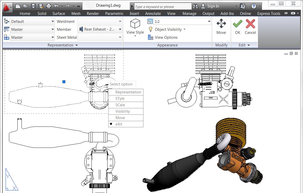 Model dokümantasyon araçları -AutoCAD, Autodesk Inventor ve diğer modeller için akıllı resim görüntülerini otomatik biçimde üretin.