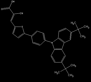 BG-1 BG-2 Table 4: Photovoltaic performances of the DSSCs sensitized with BG-1, BG-2 and reference dye Z-907 under 100mWcm -2 light intensity and AM 1.