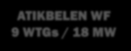 İŞLETME&BAKIM REFERANSLARIMIZ KIYIKOY WF 14 WTGs / 28 MW SOKE WF 15 WTGs 30 MW ATIKBELEN