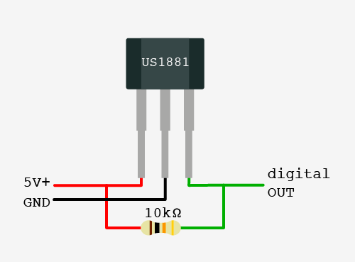 Hall Effect Sensörü Çalışma prensibi olarak reed röleye benzerler.