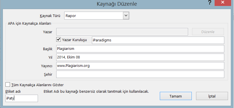 98 Web sayfalarından bir bölümünün, özellikle kurumsal veya kişisel yazarsız olanlarının güvenilirliği düşüktür. Wikipedia vb.