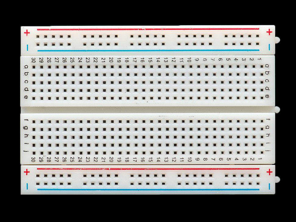 Breadboard üzerinde çalışmak Breadboard devre elemanlarını