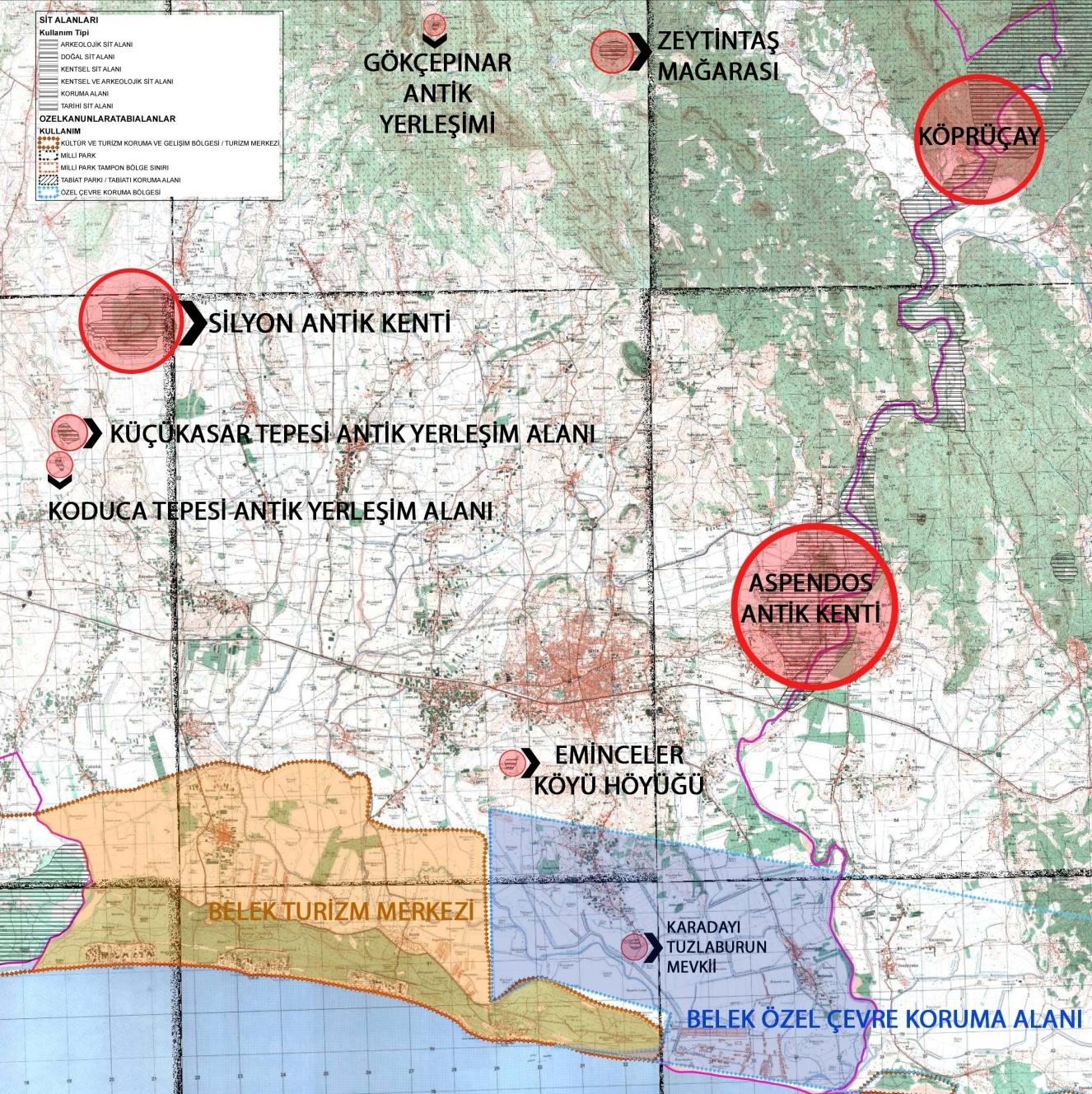 BÖLÜM 1: SERİK İLÇESİ PLANLAMA ALANI GENEL BİLGİLERİ Köprülü Kanyon Milli Parkı 12 Aralık 1973 tarihinde; sahip olduğu doğal, kültürel ve rekreasyonel değerlerinden dolayı 6831 sayılı Orman Kanununun