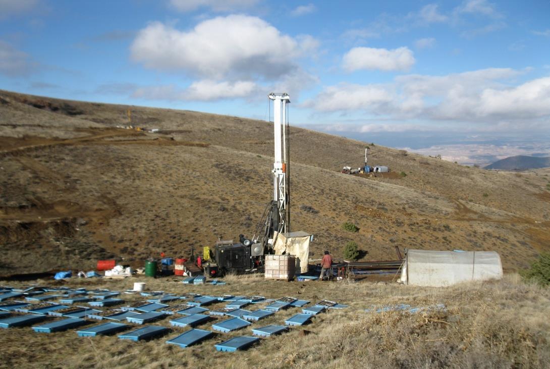 Sivrihisar Sahasında Rezerv Geliştirme Çalışmaları Sahada ilk çalışmalar 200 m