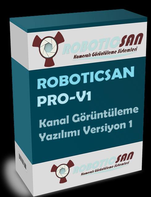 Robot Kontrol Yazılımları ROBOTICSAN PRO-V1 Ar-ge ekibimiz tarafından geliştirilen tamamen yerli kanal görüntüleme yazılımı olan ROBOTICSAN