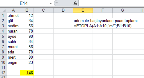 39 2. Yukardaki şekilde 1 numara ile gösterilen açılır pencereden alandan eşit seçiyoruz. 3.