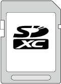 Başlarken Kartın Çıkarılması SD kartı içeriye doğru bir kez itip daha sonra düz dışarıya doğru çekin Bilgisayarınız SDXC kartı tanıyamadığında Bilgisayarınızın işletim sistemini onaylayıp güncelleyin