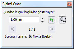 Ölçeklendirme faktörü; ölçülendirme değerinin tanımlandığı bölümdür. Kopyala; seçilen orijinal obje korunur ölçeklendirilmiş şekil yeniden oluşturulur. 2.1.21.