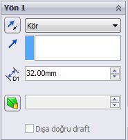 3. BÖLÜM 3.1. Katı Modelleme Oluşturma Katı model oluşturma iki boyutlu çizim unsurlarından üç boyutlu katı model oluşturmaktır.