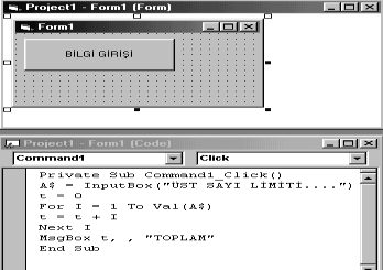 Adres //aliatalay.net Eğitim Fakültesi Böte Visual 2008 basic ders notları 15 ' Dim a, b As Integer a = 12 b = 7 MsgBox("a = " & a & " b = " & b & " c = " & c) Form2.