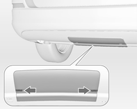 Sürüş ve kullanım 229 3 kapılı hatchback dışındaki bütün versiyonlar: Kapağın arka tarafını tampondaki girintiye takın ve ön tarafı yukarı doğru katlayın. olarak frenlenmektedir.