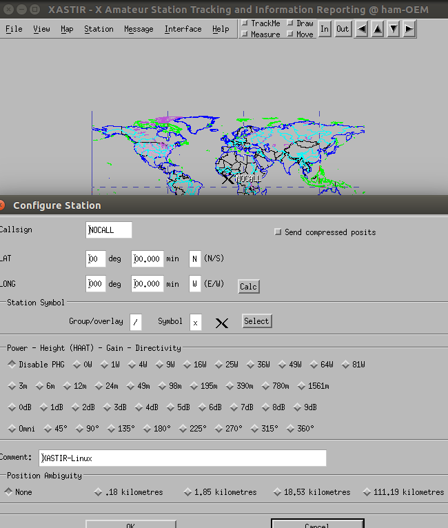 Configure Station kısmını