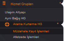 2. ARAMA KURTARMA HİZMET GRUBU 2.