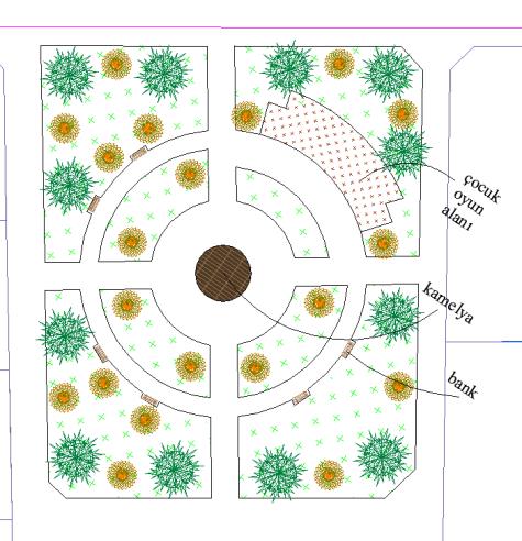 60 Toki Mahalle Parkı Peyzaj Projesi