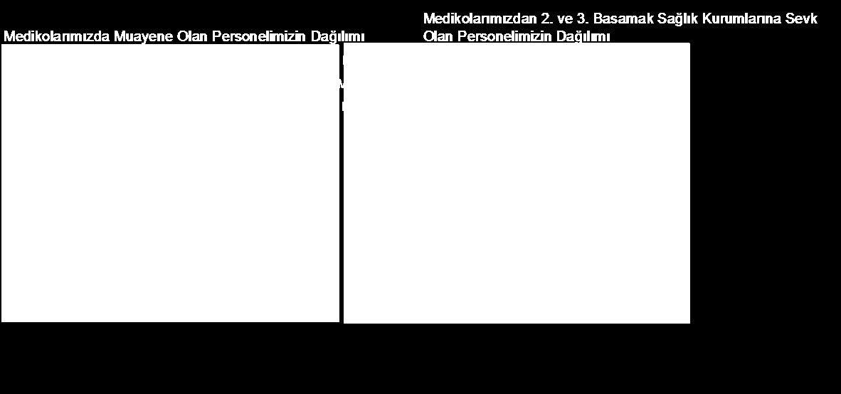 Demirci Mediko 0 0 0 252 0 252 252 TOPLAM 3.024 2.669 735 1.156 3.759 3.825 7.584 YÜZDESĠ (%) 80% 70% 20% 30% 50% 50% 100% Medikolarımızda Muayene Olan ve 2. 3. Basamak Sağlık Kurumlarına Sevk Olanların Dağılımı 2.