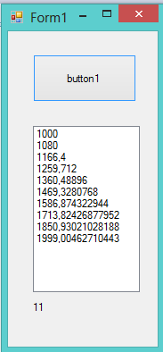 int i=0, Sayi2; i = Convert.ToInt32(textBox1.Text); Sayi2 = Convert.ToInt32(textBox2.Text); do listbox1.items.add(i.