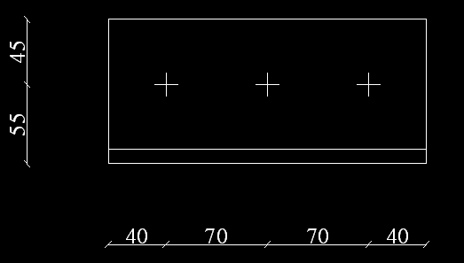 Gerekli bulon adedi: n= S = 14 = 2,16 3 kaba bulon N em 6,48 Aralıklar: e 3,5x20