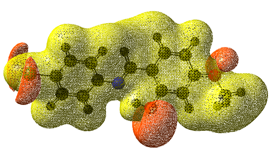 74 Tablo 4.10. C 14 H 12 ClNO 2 (II) Kristali için bazı atomlar üzerindeki kısmi yükler (devam ediyor).